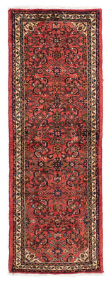 Alfombra de pasillo Alfombra persa - Nómada - 202 x 72 cm - rojo oscuro
