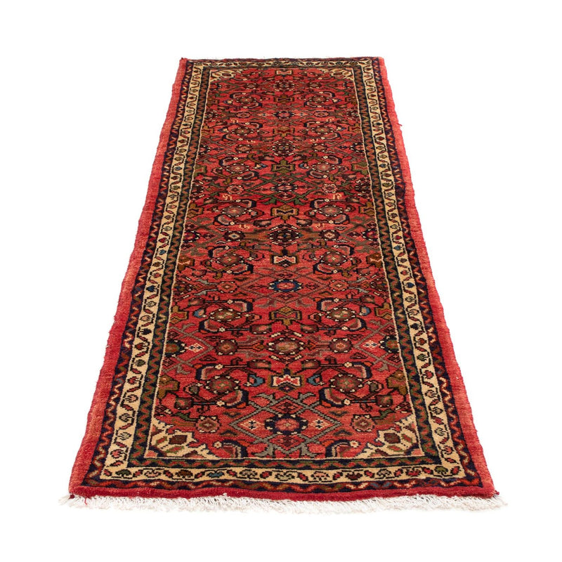 Alfombra de pasillo Alfombra persa - Nómada - 202 x 72 cm - rojo oscuro