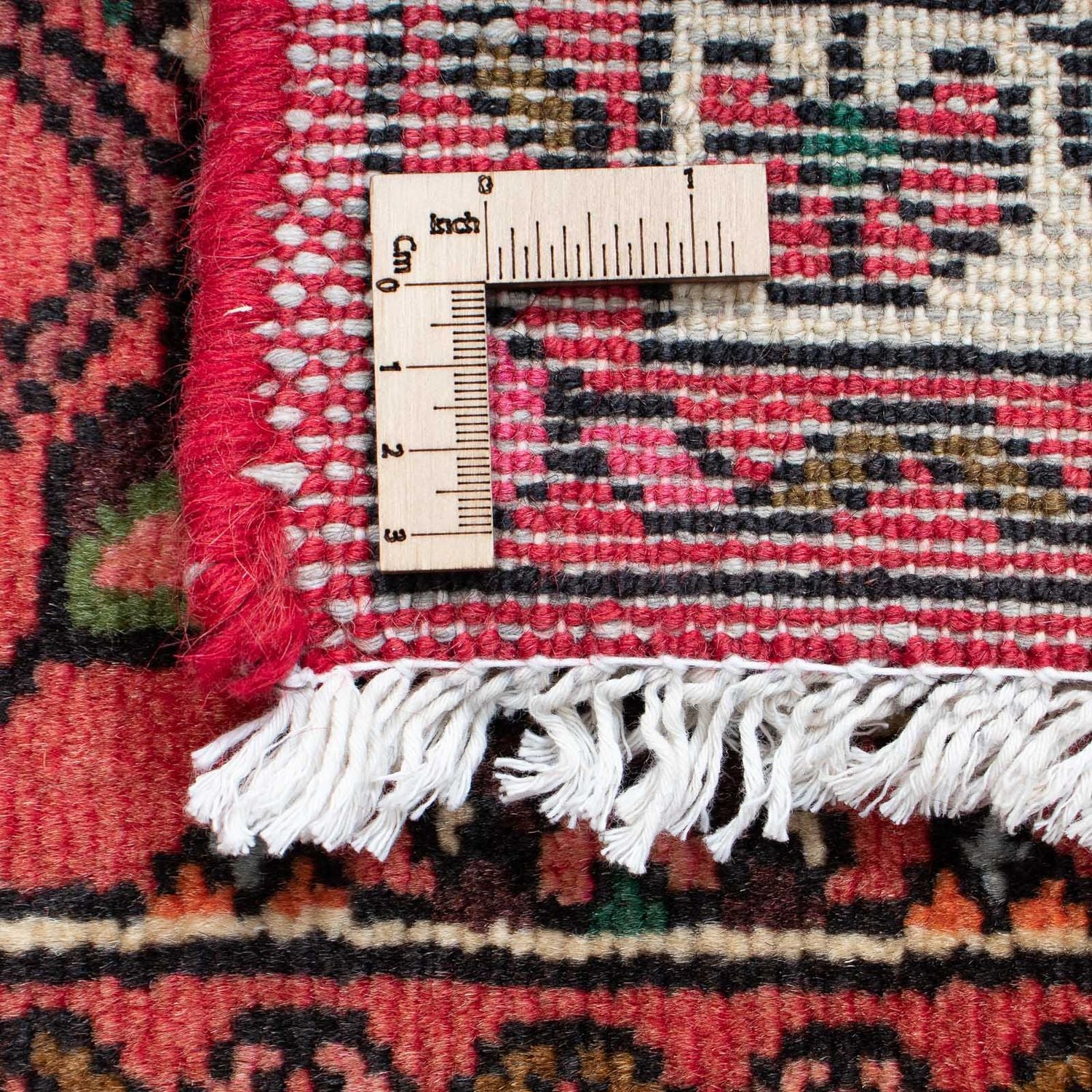 Alfombra de pasillo Alfombra persa - Nómada - 200 x 70 cm - rojo oscuro