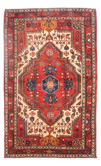 Alfombra persa - Nómada - 178 x 110 cm - rojo oscuro