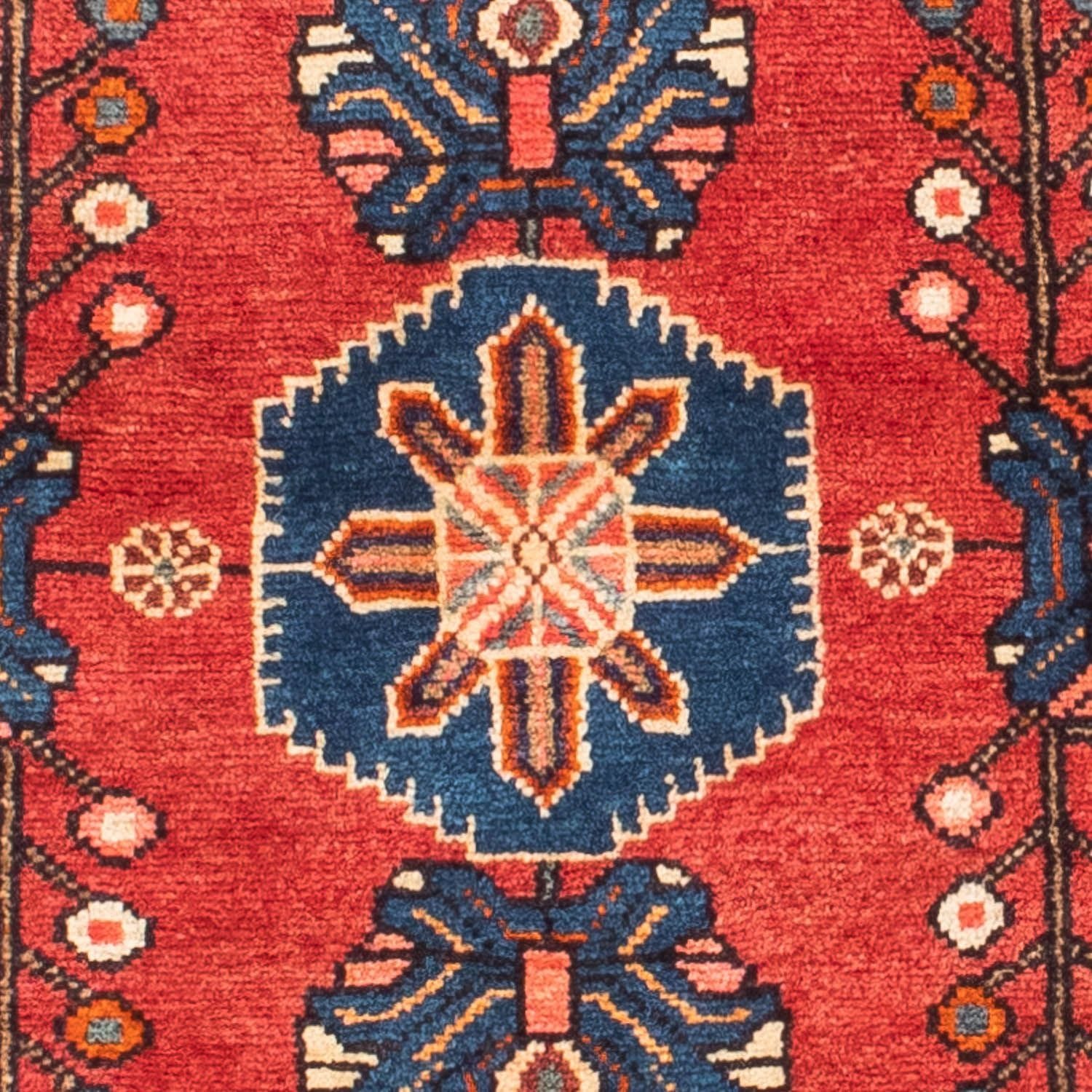 Alfombra persa - Nómada - 178 x 110 cm - rojo oscuro