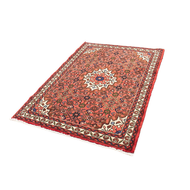 Alfombra persa - Nómada - 147 x 100 cm - rojo oscuro