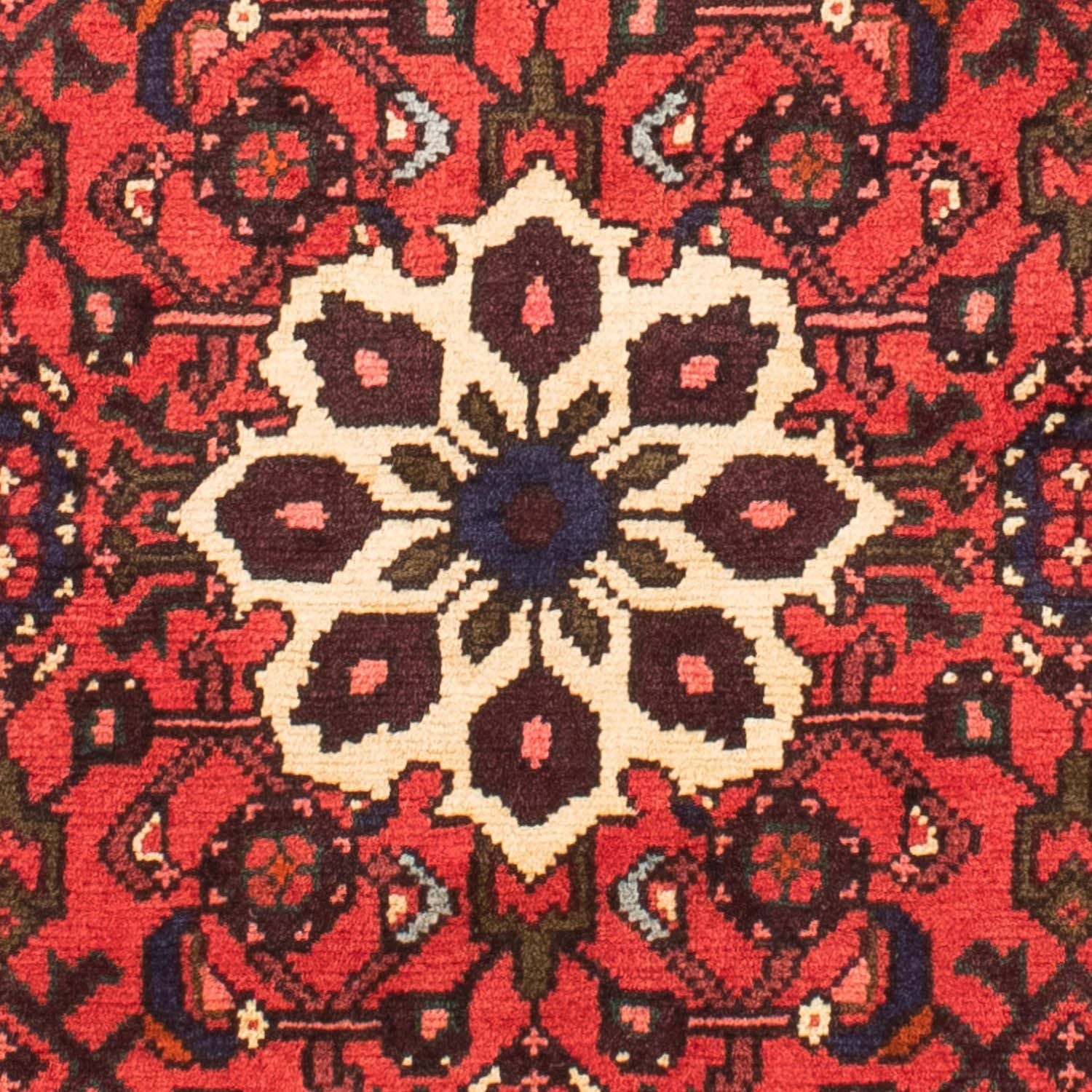 Alfombra persa - Nómada - 150 x 105 cm - rojo