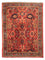 Alfombra persa - Nómada - 143 x 110 cm - rojo oscuro