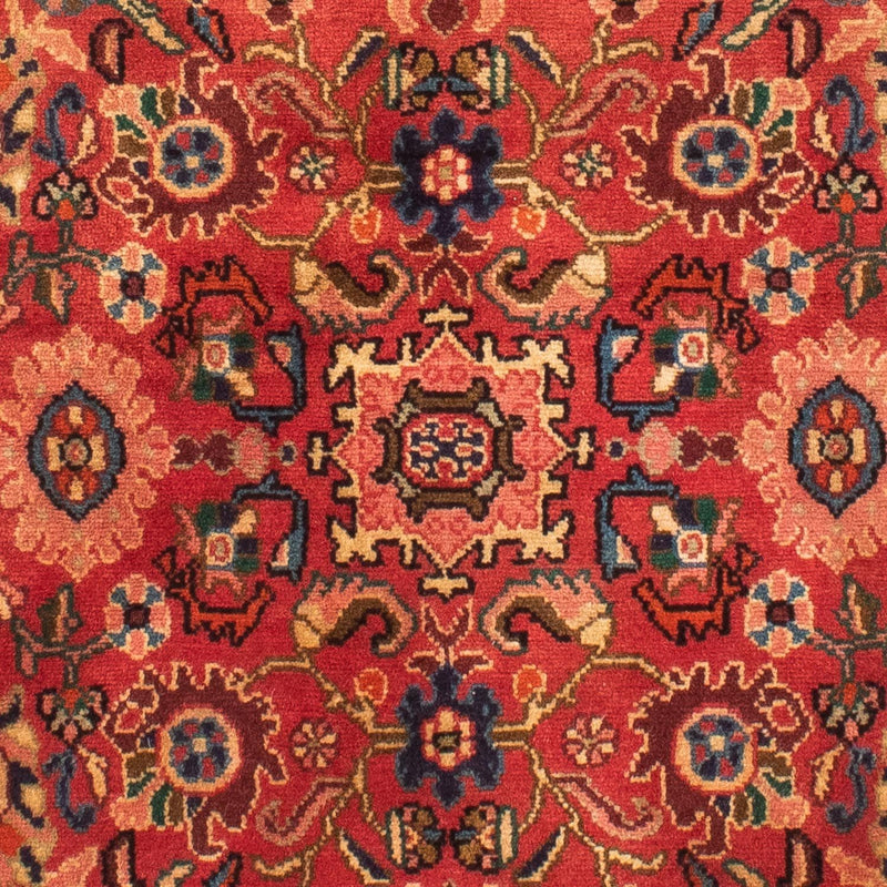 Alfombra persa - Nómada - 143 x 110 cm - rojo oscuro