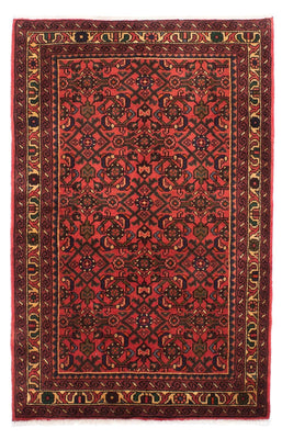Alfombra persa - Nómada - 160 x 115 cm - rojo oscuro