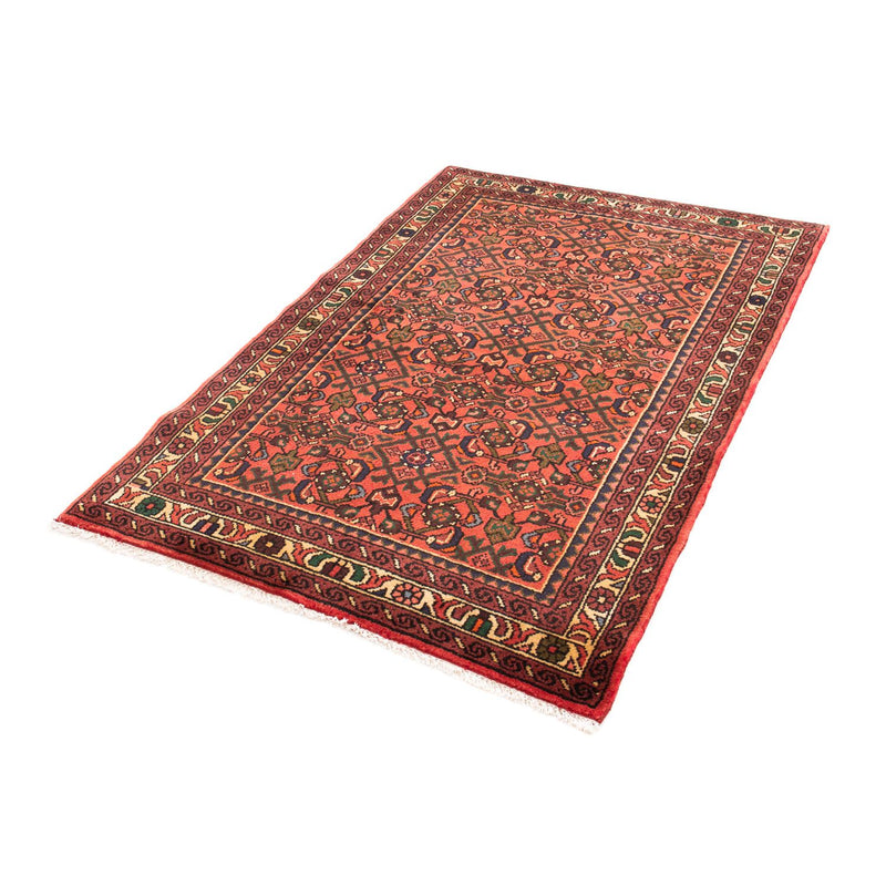 Alfombra persa - Nómada - 160 x 115 cm - rojo oscuro