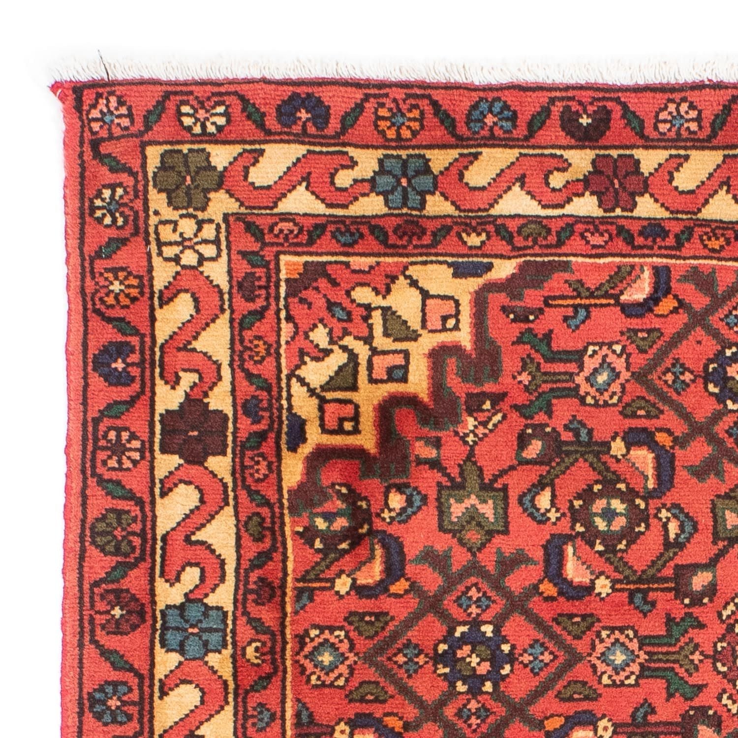 Alfombra persa - Nómada - 160 x 112 cm - rojo