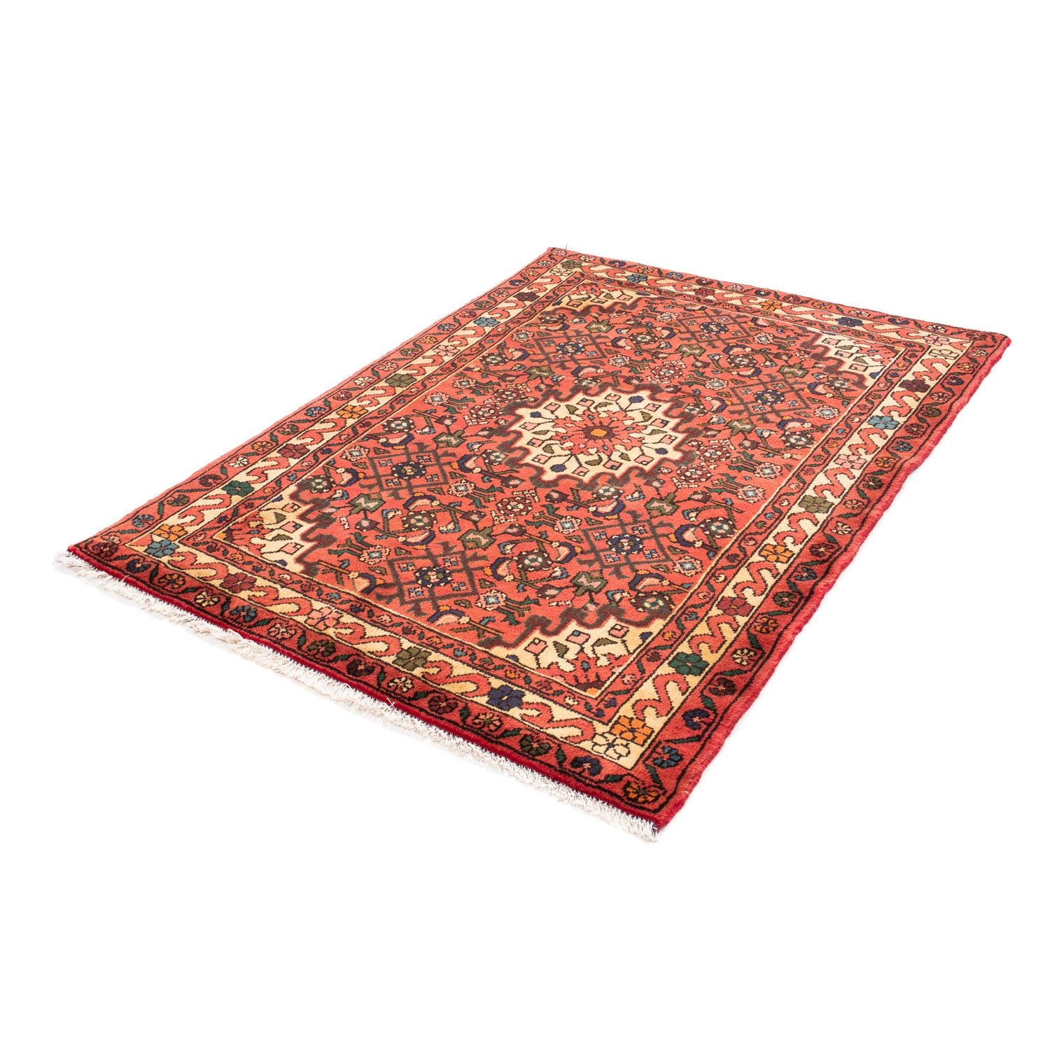 Alfombra persa - Nómada - 160 x 112 cm - rojo