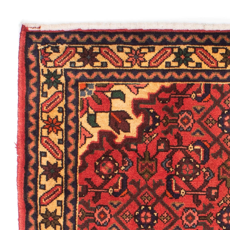 Alfombra persa - Nómada - 156 x 106 cm - rojo oscuro