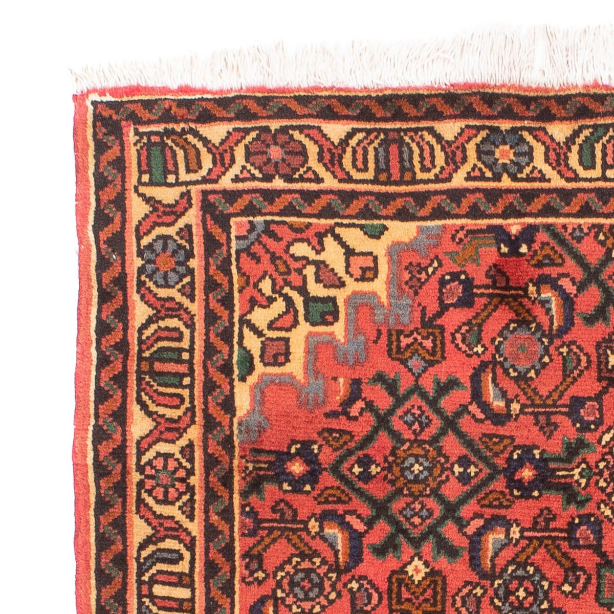 Alfombra persa - Nómada - 160 x 100 cm - rojo oscuro