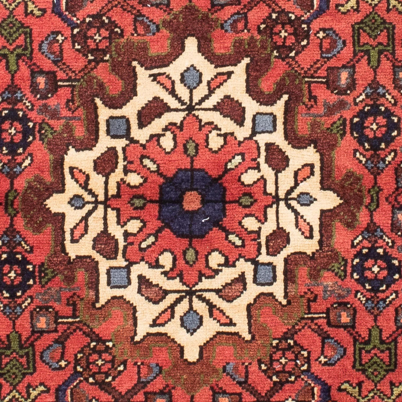 Alfombra persa - Nómada - 150 x 103 cm - rojo oscuro