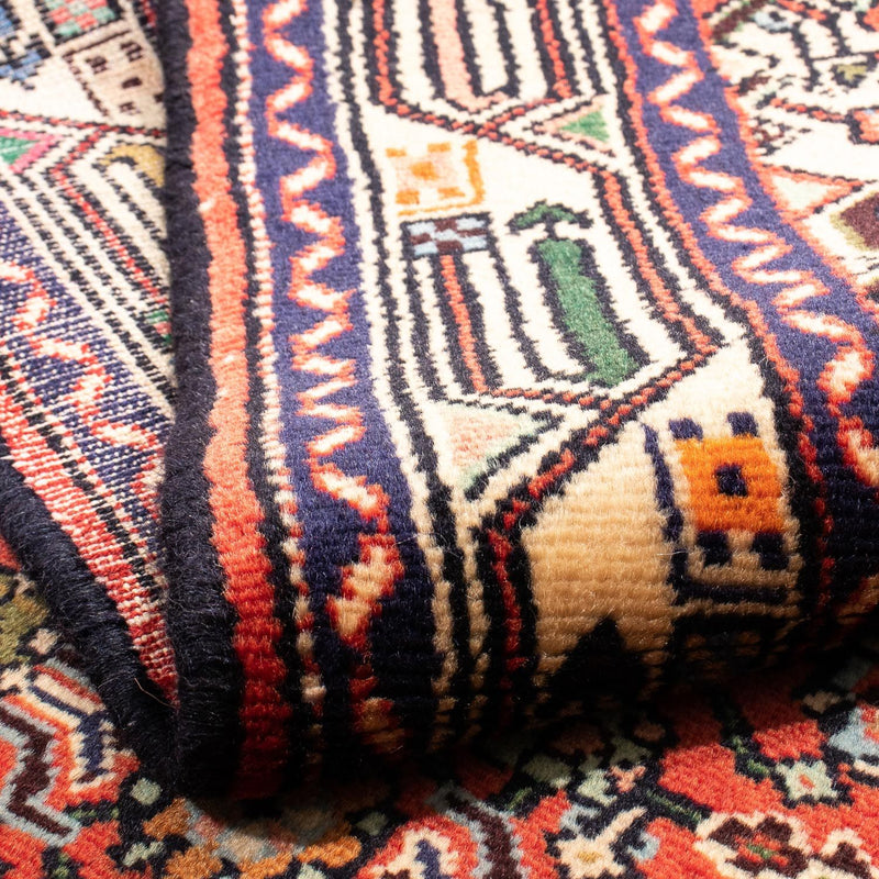 Alfombra persa - Nómada - 160 x 103 cm - rojo
