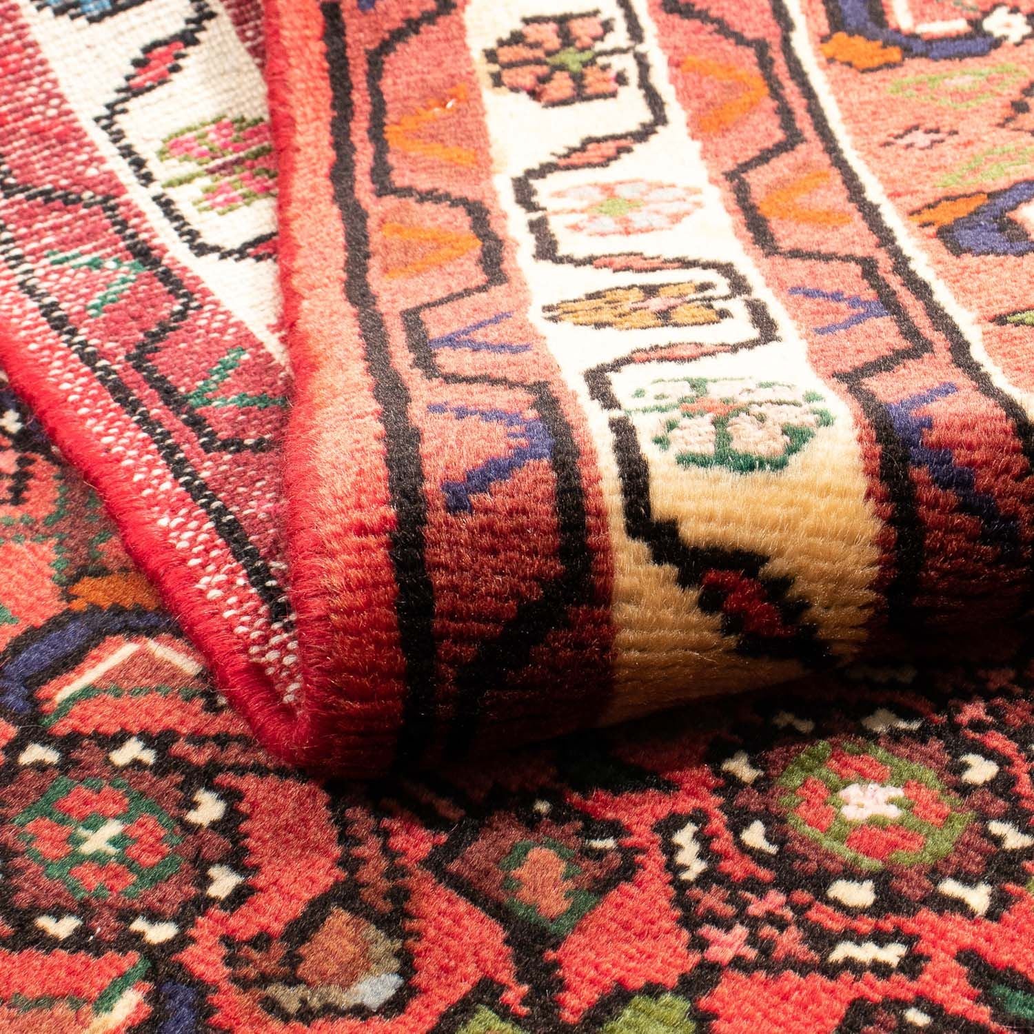 Alfombra persa - Nómada - 146 x 107 cm - rojo