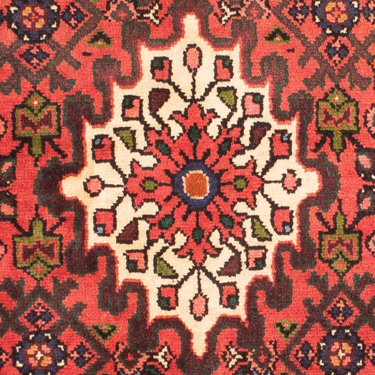 Alfombra persa - Nómada - 150 x 100 cm - rojo