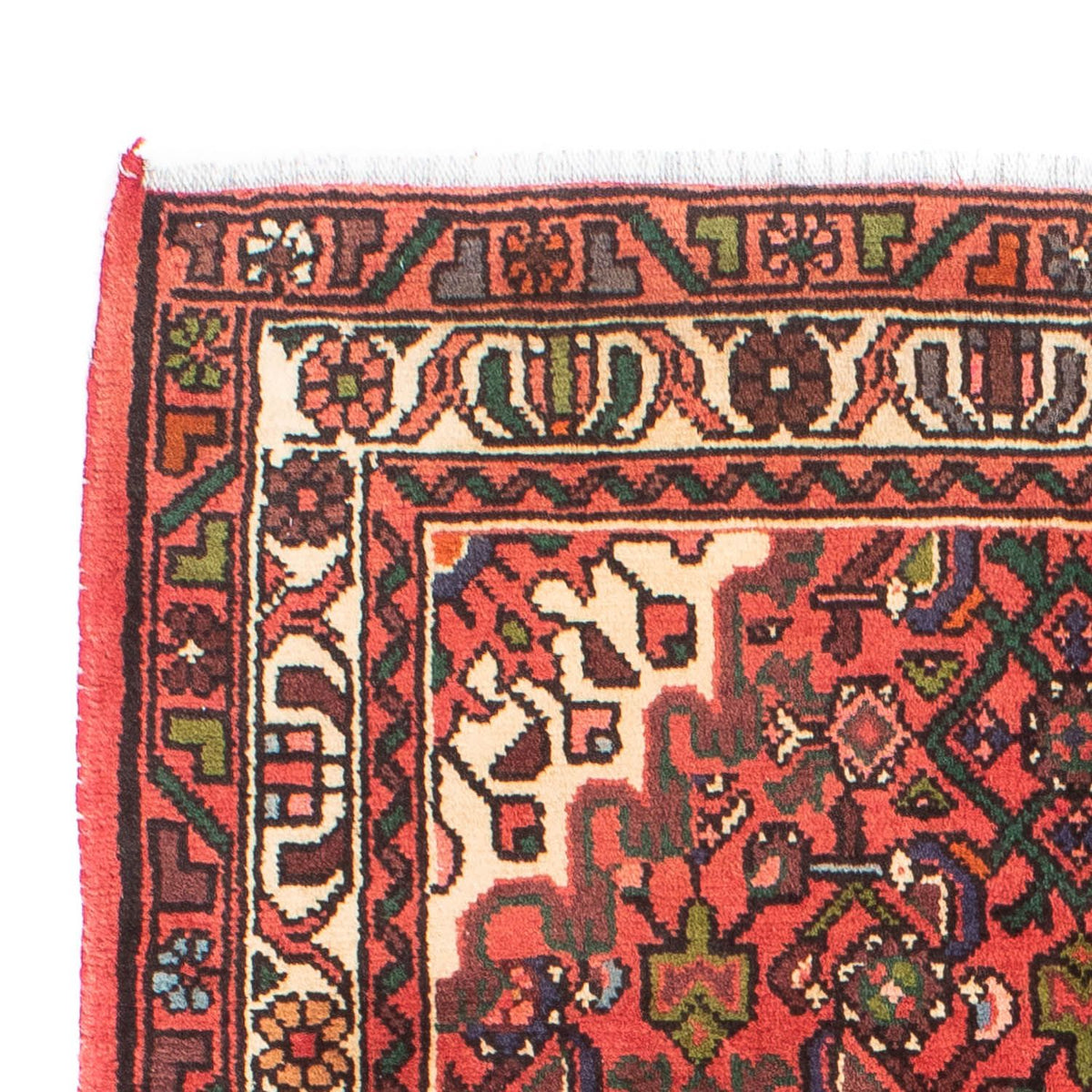 Alfombra persa - Nómada - 150 x 100 cm - rojo