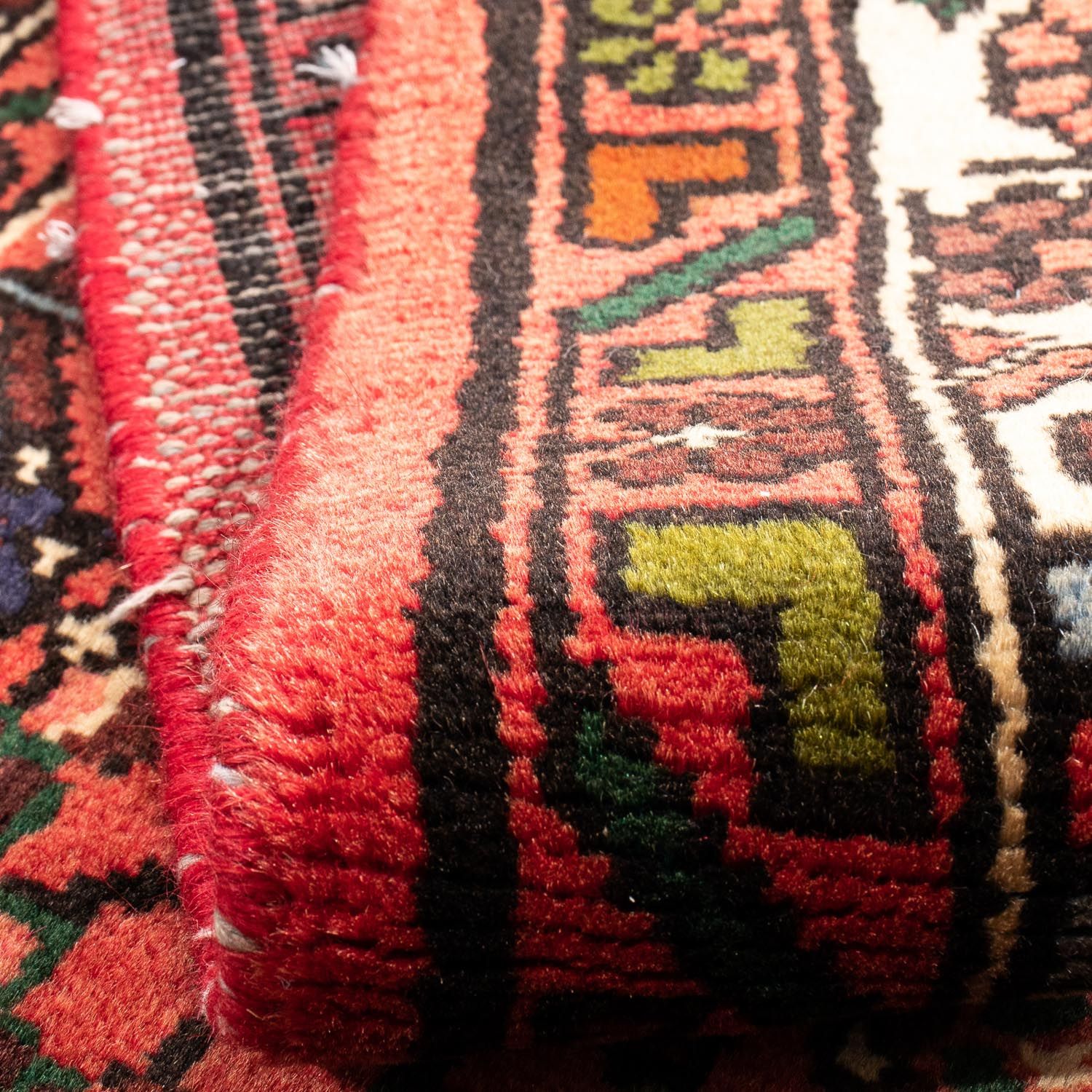 Alfombra persa - Nómada - 150 x 100 cm - rojo