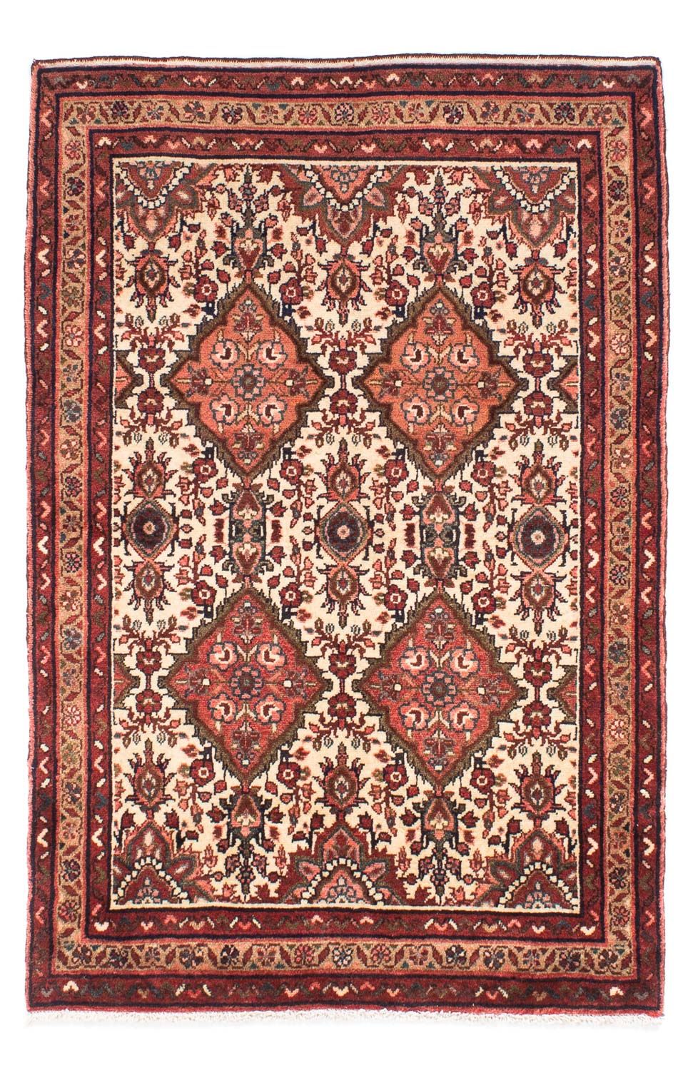 Alfombra persa - Nómada - 156 x 108 cm - beige
