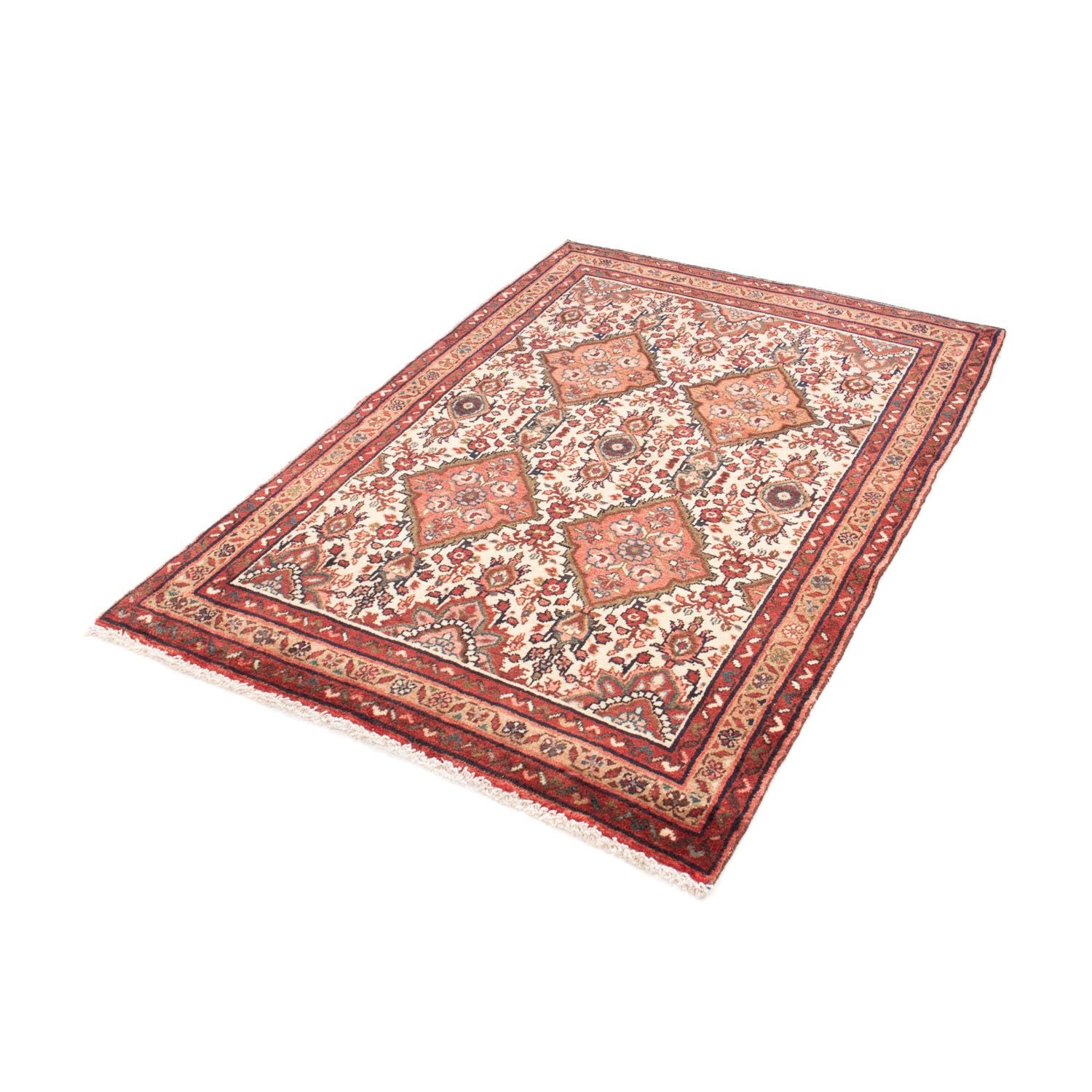 Alfombra persa - Nómada - 156 x 108 cm - beige