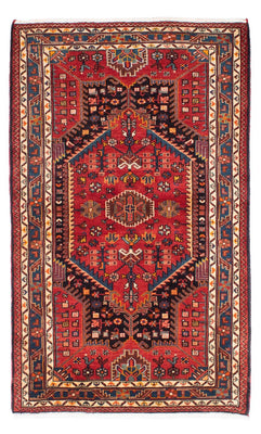 Alfombra persa - Nómada - 172 x 110 cm - rojo oscuro