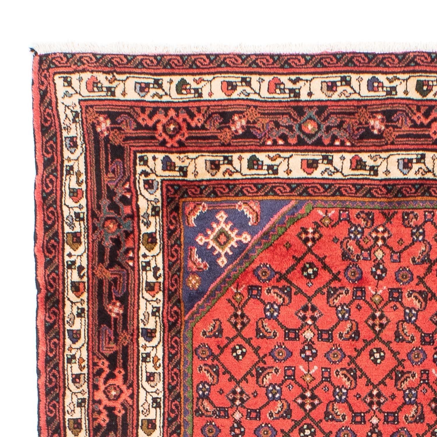 Alfombra persa - Nómada - 210 x 150 cm - rojo