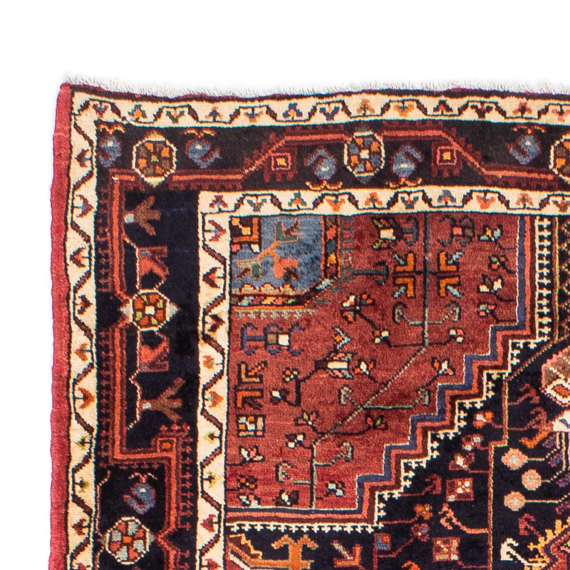 Alfombra persa - Nómada - 217 x 145 cm - azul oscuro