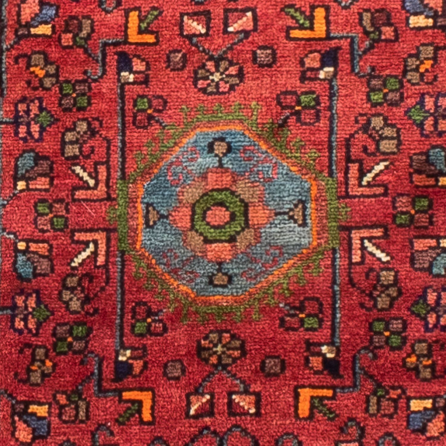 Alfombra persa - Nómada - 230 x 142 cm - azul oscuro
