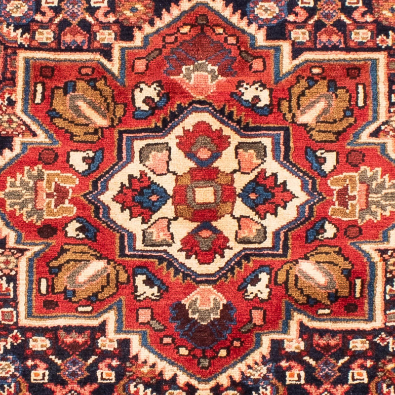 Alfombra persa - Nómada - 215 x 153 cm - azul oscuro