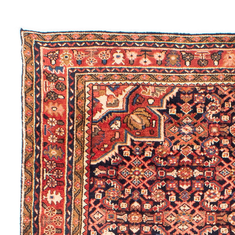 Alfombra persa - Nómada - 215 x 153 cm - azul oscuro
