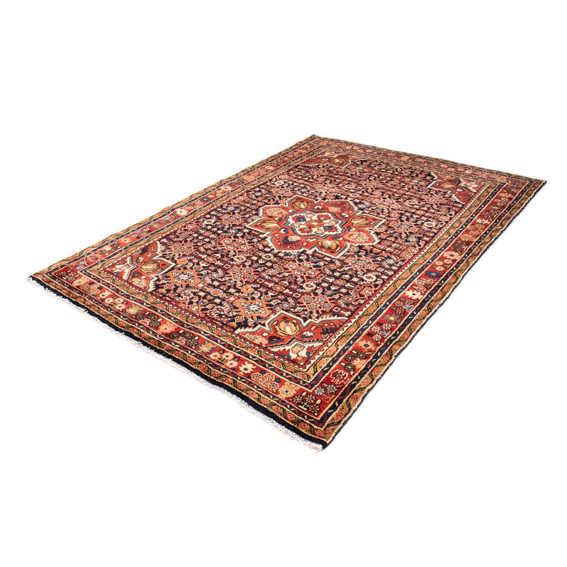 Alfombra persa - Nómada - 215 x 153 cm - azul oscuro