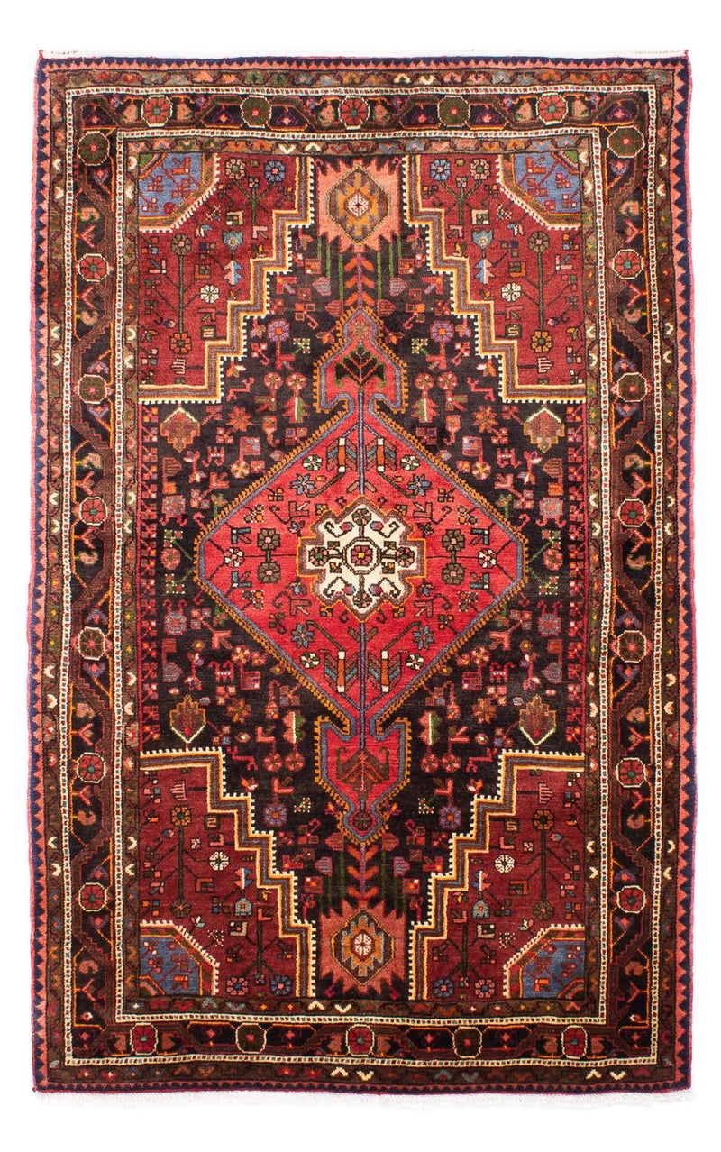 Alfombra persa - Nómada - 227 x 145 cm - azul oscuro