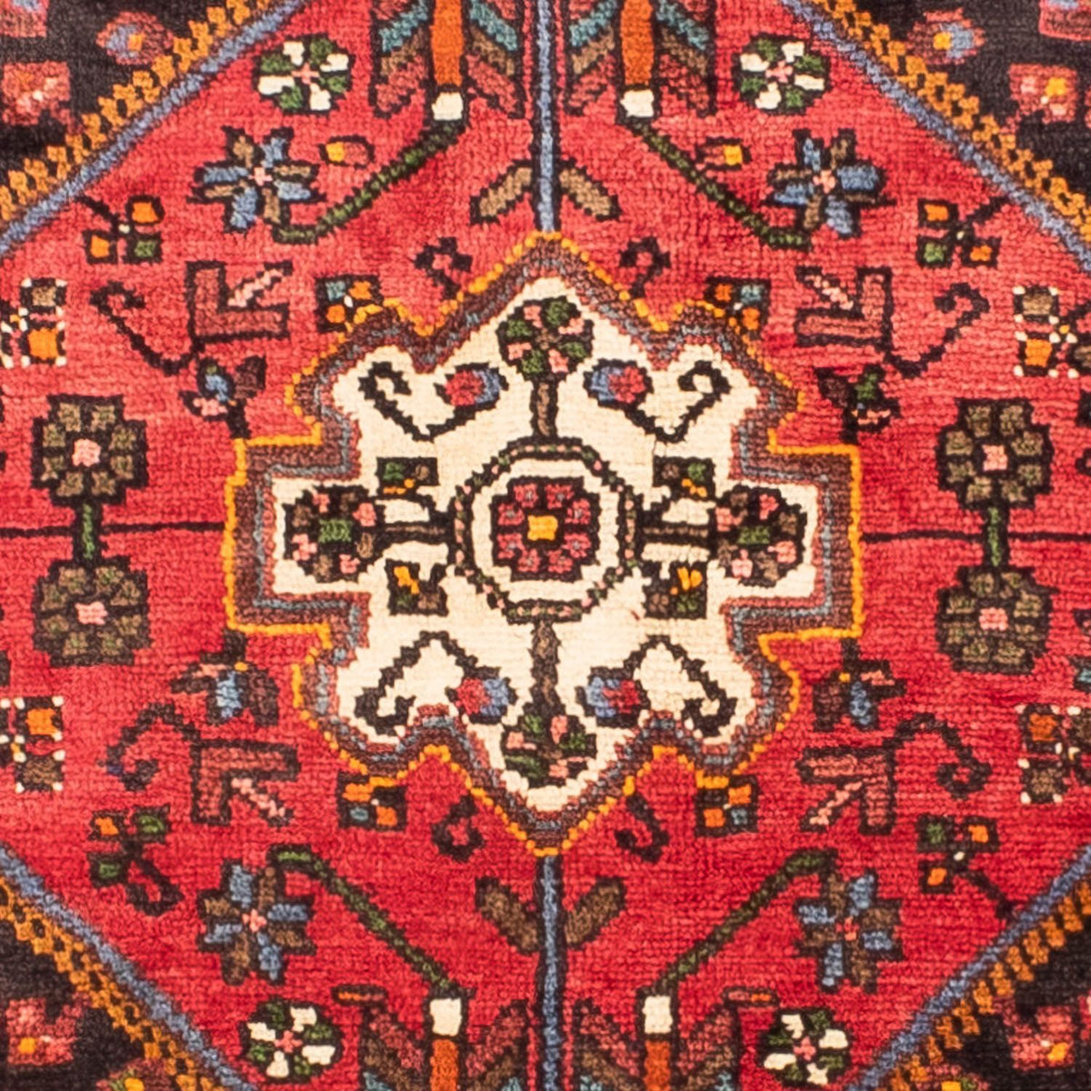 Alfombra persa - Nómada - 227 x 145 cm - azul oscuro