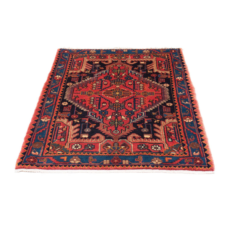 Alfombra persa - Nómada - 120 x 88 cm - rojo claro