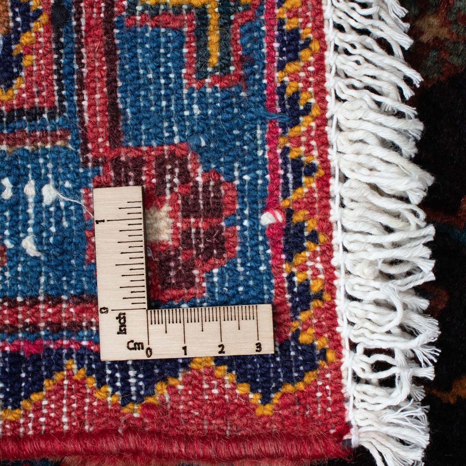 Alfombra persa - Nómada - 120 x 88 cm - rojo claro