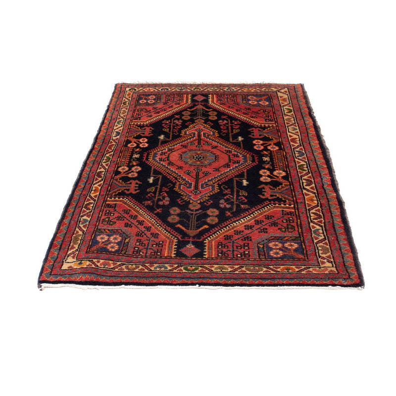 Alfombra persa - Nómada - 125 x 87 cm - azul oscuro