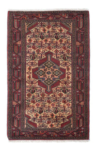 Alfombra persa - Nómada - 133 x 82 cm - beige