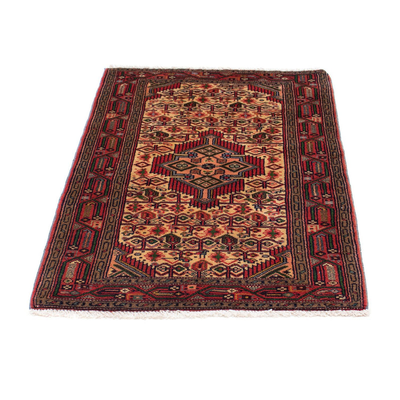 Alfombra persa - Nómada - 133 x 82 cm - beige