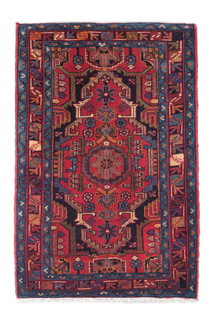 Alfombra persa - Nómada - 126 x 83 cm - rojo