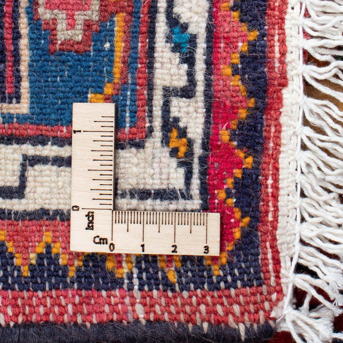 Alfombra persa - Nómada - 124 x 90 cm - rojo