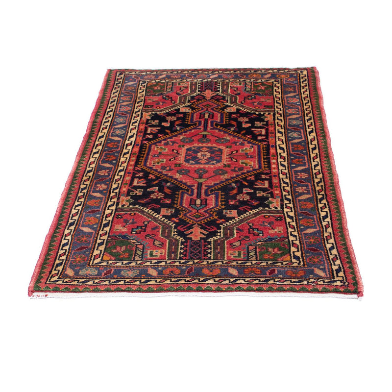 Alfombra persa - Nómada - 122 x 82 cm - rojo claro