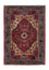 Alfombra persa - Nómada - 125 x 83 cm - rojo oscuro