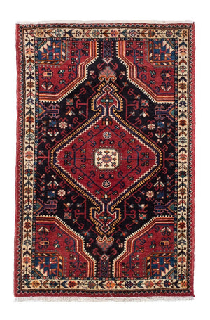 Alfombra persa - Nómada - 122 x 78 cm - azul oscuro