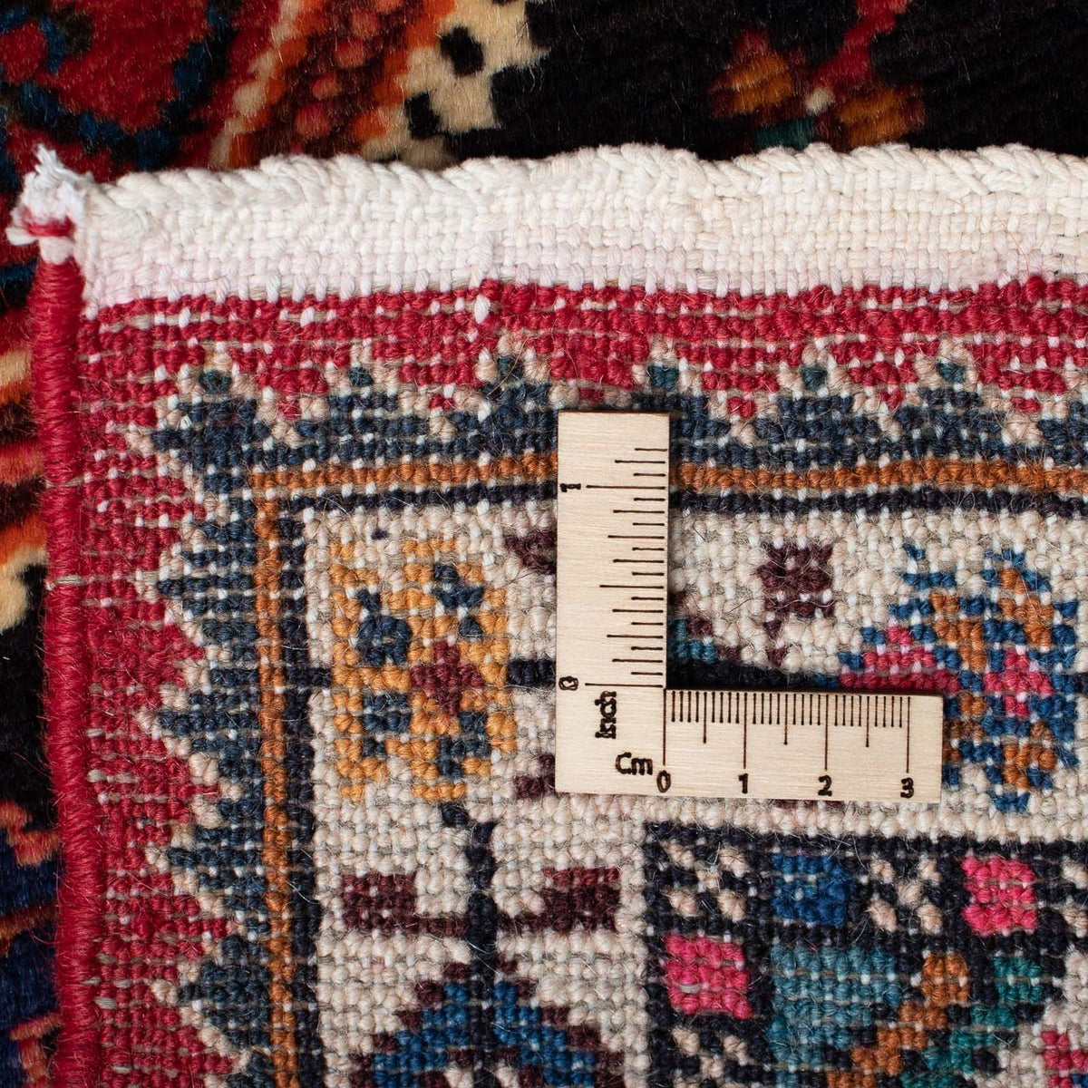 Alfombra persa - Nómada - 122 x 78 cm - azul oscuro