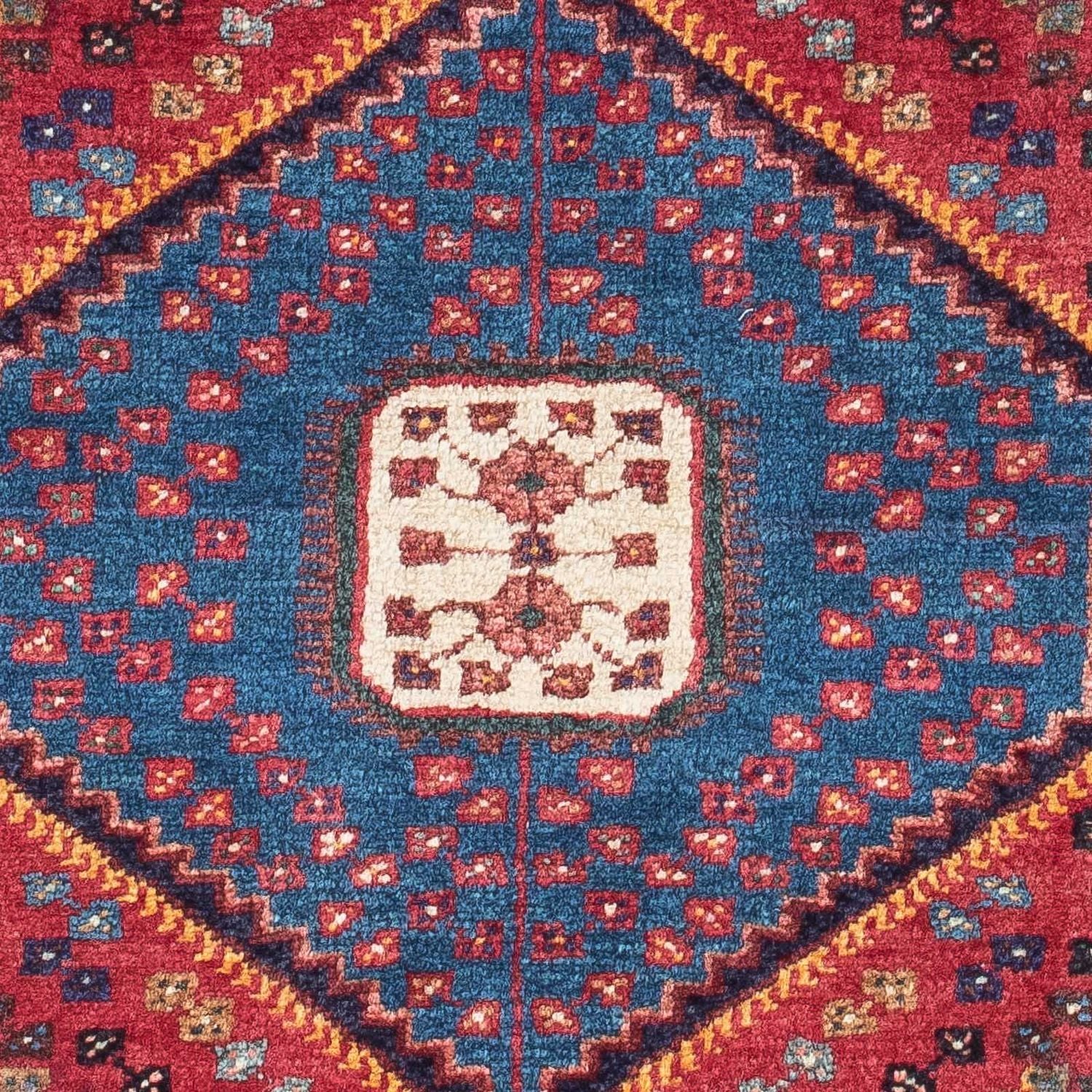 Alfombra persa - Nómada - 120 x 81 cm - azul