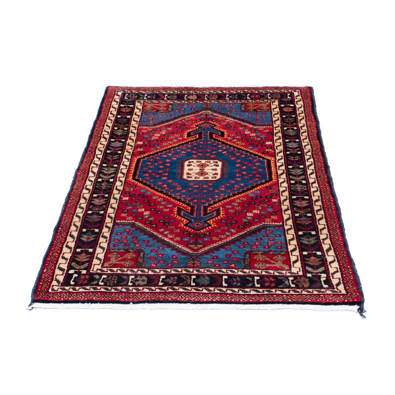 Alfombra persa - Nómada - 120 x 81 cm - azul