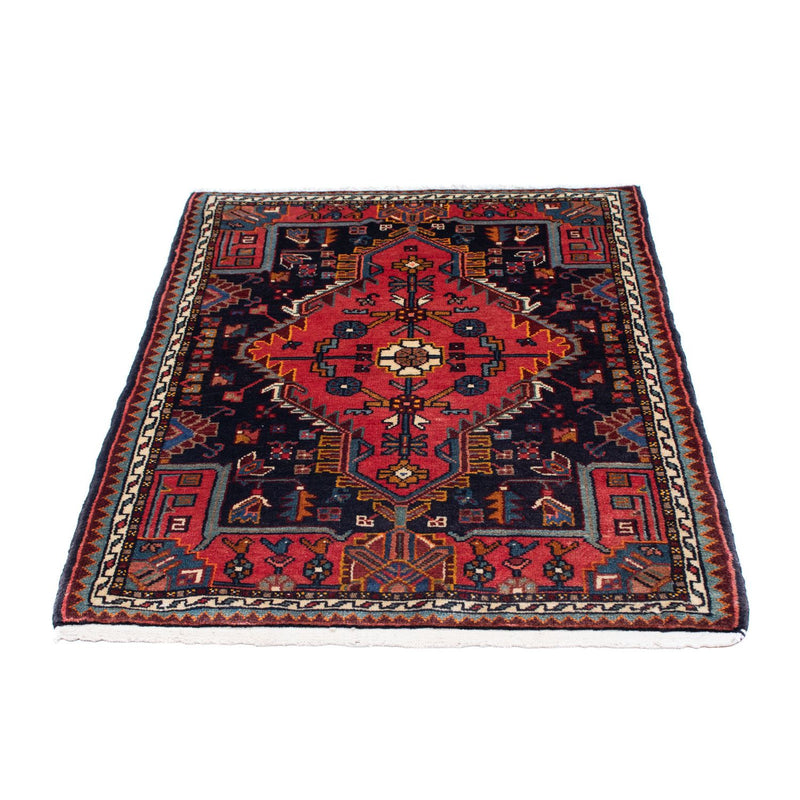 Alfombra persa - Nómada - 115 x 84 cm - azul oscuro