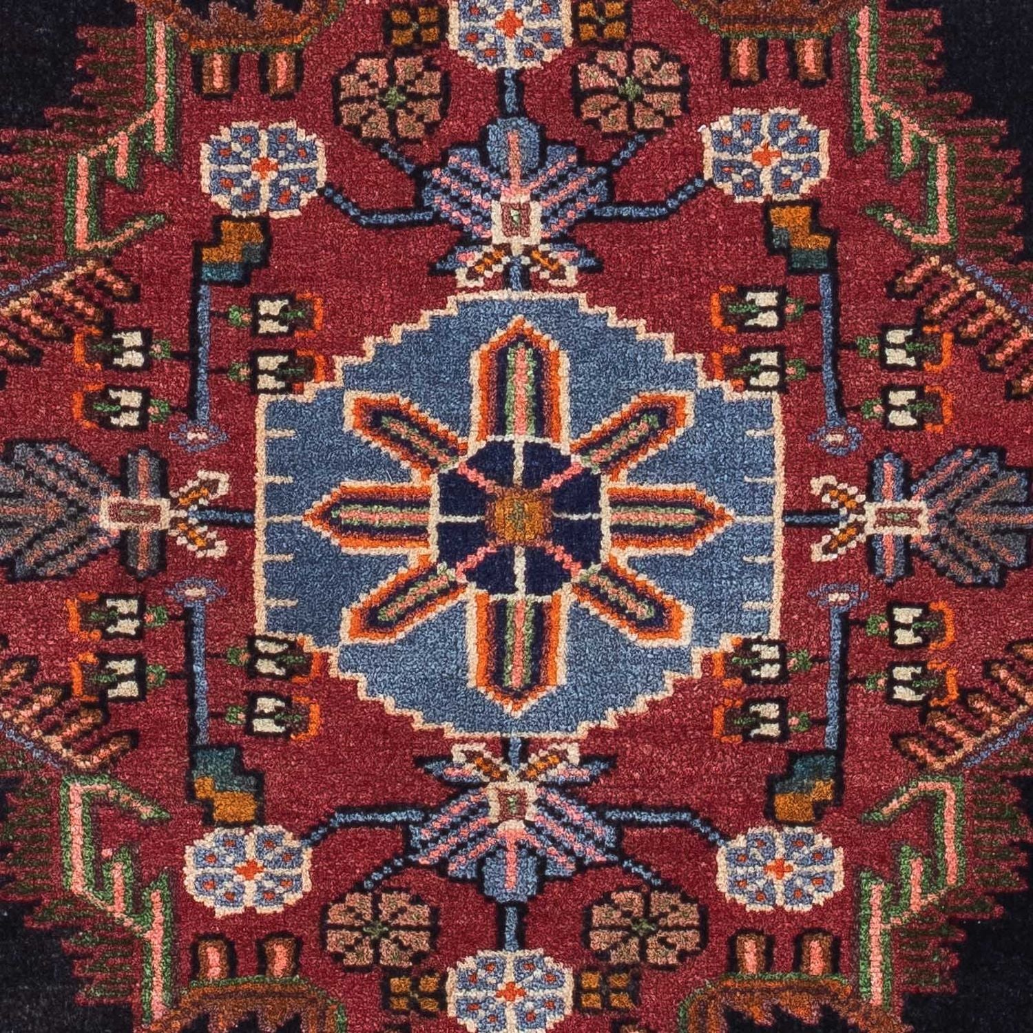 Alfombra persa - Nómada - 125 x 92 cm - óxido