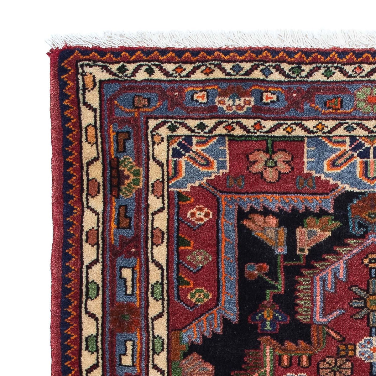 Alfombra persa - Nómada - 125 x 92 cm - óxido