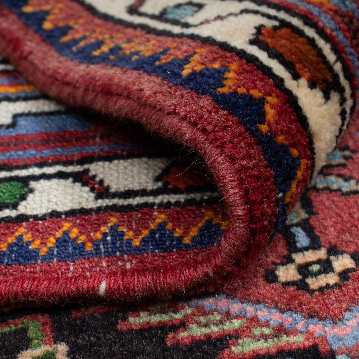 Alfombra persa - Nómada - 125 x 92 cm - óxido