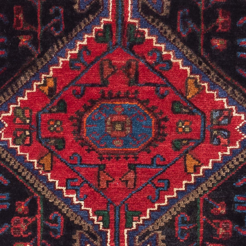 Alfombra persa - Nómada - 120 x 88 cm - rojo